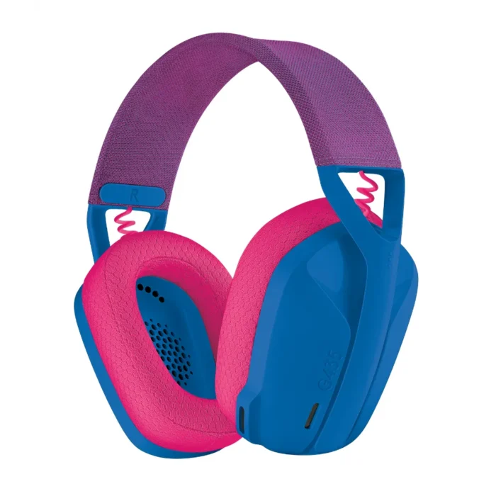 g435-lightspeed-blue-3 Logitech G435 LIGHTSPEED Gaming Headset สีน้ำเงิน – หูฟังเกมมิ่งไร้สายแบบครอบหู
