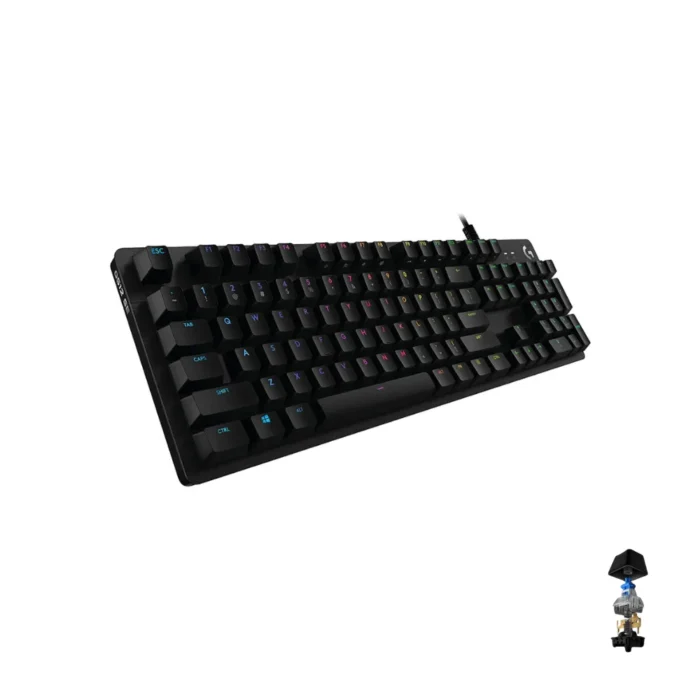 g512-gx-blue-clicky-2 Logitech G512 RGB Mechanical Keyboard คีย์บอร์ดเกมมิ่ง TH/EN สวิตช์ GX Blue Clicky ไฟ RGB สีดำ