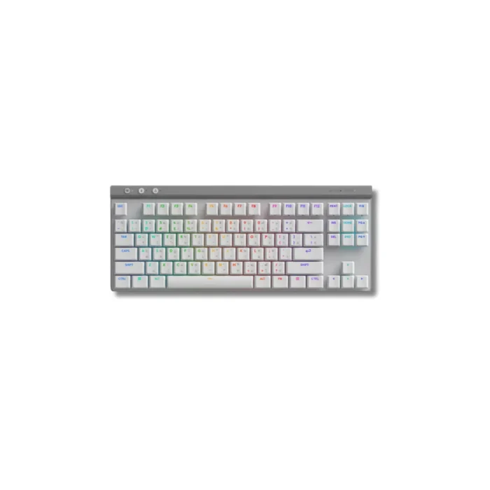 g515-lightspeed-tkl-th-en-white-1 Logitech G515 LIGHTSPEED TKL TH/EN Keyboard สีขาว – คีย์บอร์ดเกมมิ่งไร้สาย Low Profile แบบไม่มีปุ่มตัวเลข