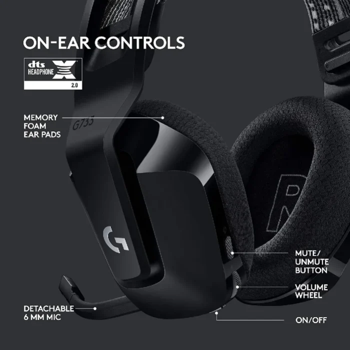 g733-lightspeed-black-3 Logitech G733 LIGHTSPEED Gaming Headset สีดำ – หูฟังเกมมิ่งไร้สายแบบครอบหู