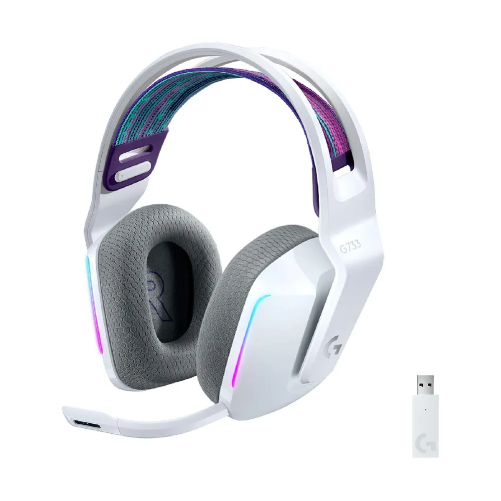 g733-lightspeed-white-1 Logitech G733 LIGHTSPEED Gaming Headset สีขาว – หูฟังเกมมิ่งไร้สายแบบครอบหู