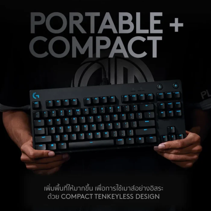 gpro-gaming-keyboard-th-3 Logitech G PRO Gaming Keyboard – TH/EN Layout คีย์บอร์ดเกมมิ่งแบบไม่มีปุ่มตัวเลข