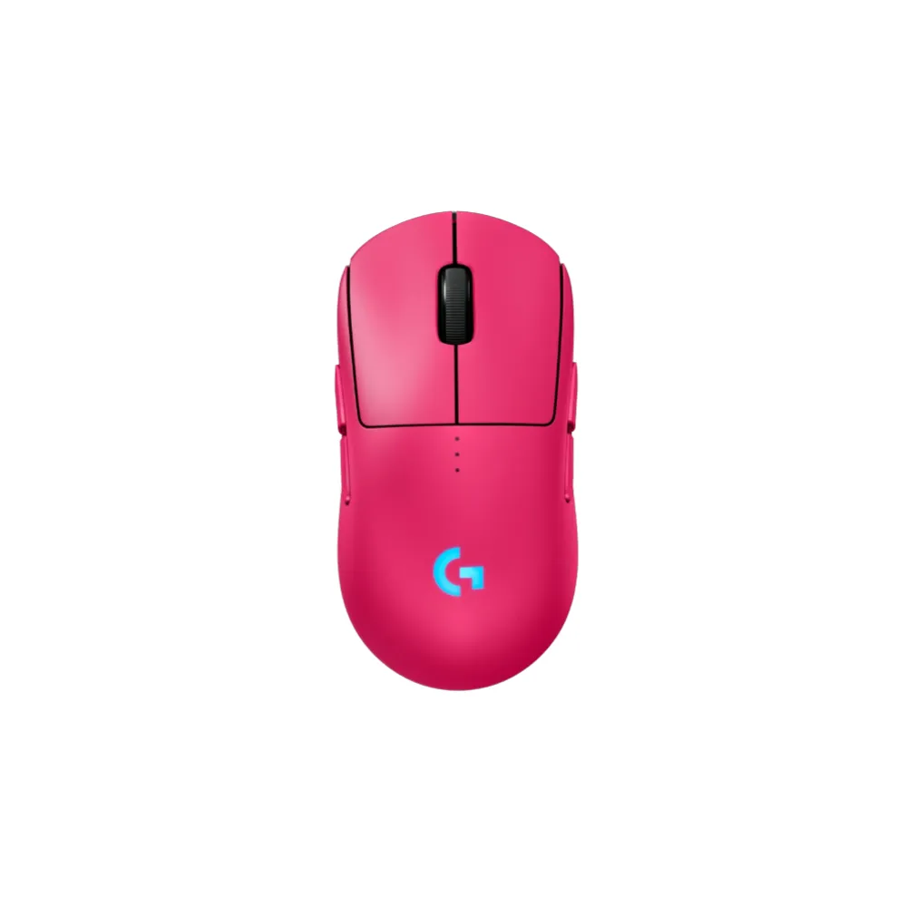 pro2-lightspeed-wireless-pink-1 Logitech PRO 2 LIGHTSPEED Wireless Mouse สีชมพู – เมาส์เกมมิ่งไร้สายแบบสมมาตร