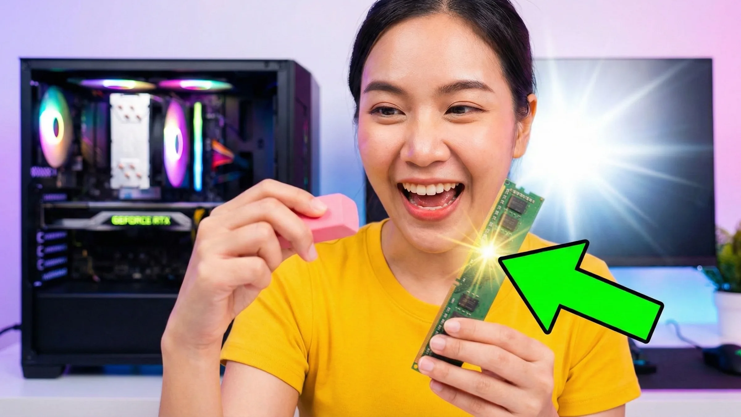 วิธีขัดแรมแก้คอมเปิดไม่ติด หน้าจอไม่ขึ้นภาพ พัดลมหมุนแต่จอดำ