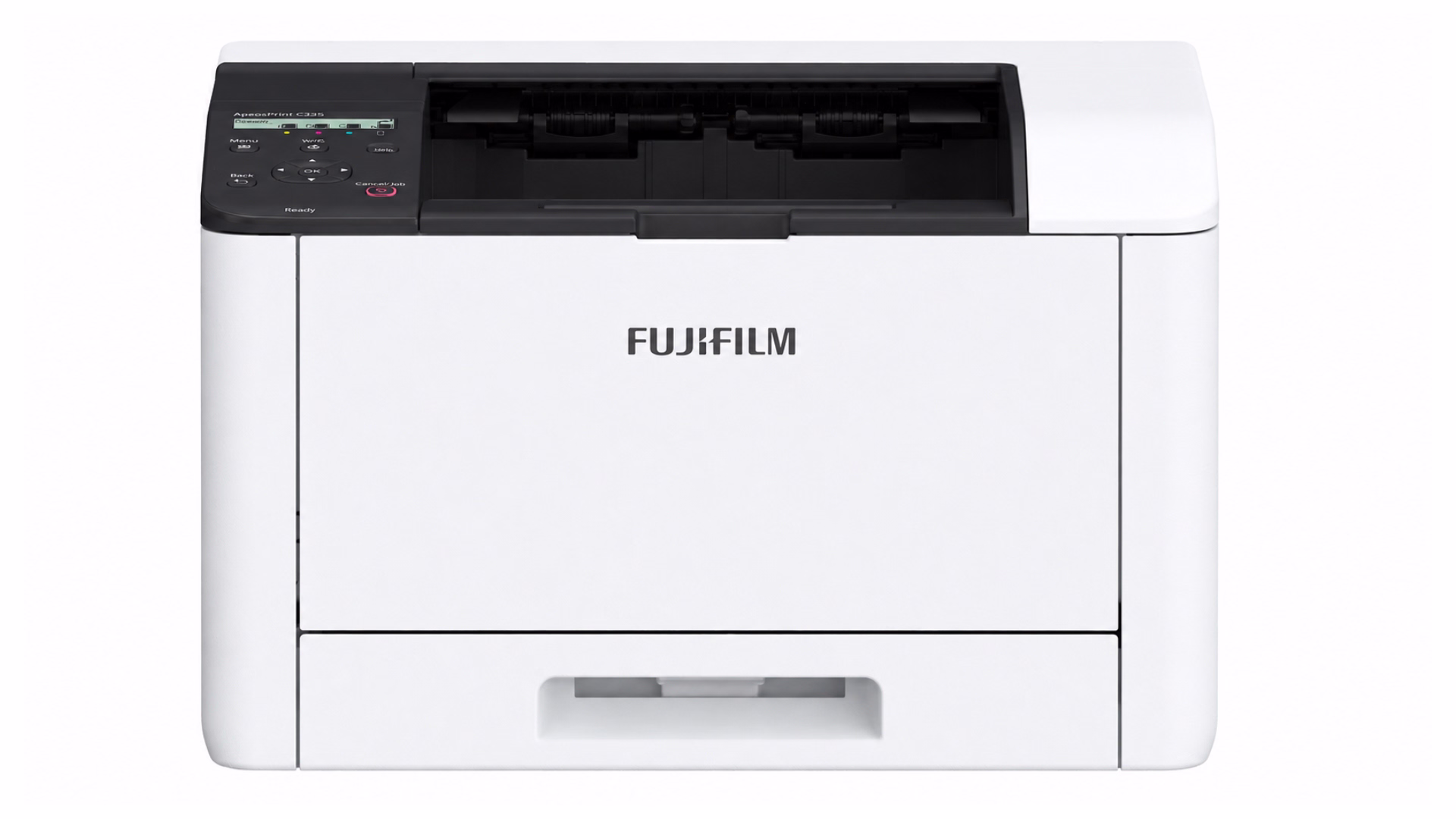 เครื่องพิมพ์เลเซอร์ FujiFilm Apeos APPC325dw มุมตรงด้านหน้า