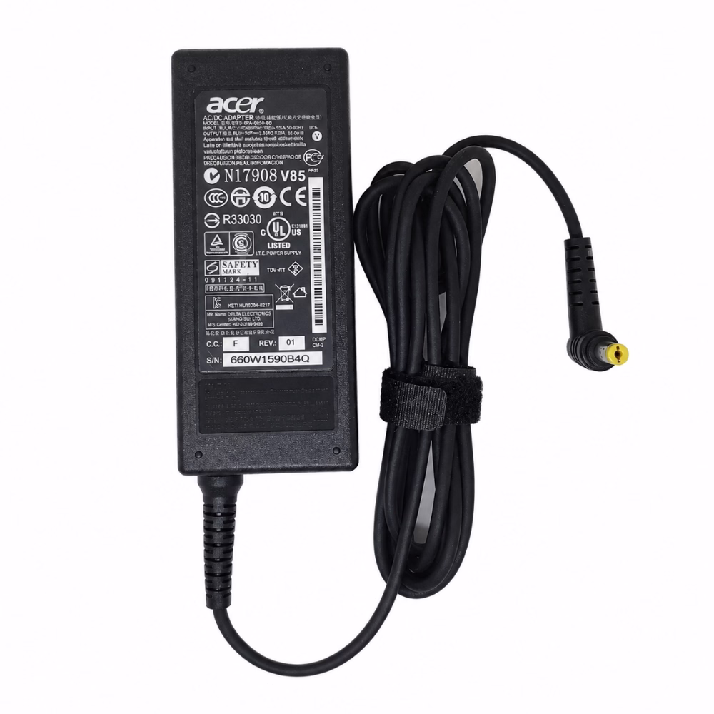 acer-adapter-19v-342a-65w-55x17mm-1 อะแดปเตอร์ สายชาร์จโน๊ตบุ๊ค Adapter Acer 19V 3.42A 65W (5.5*1.7mm)