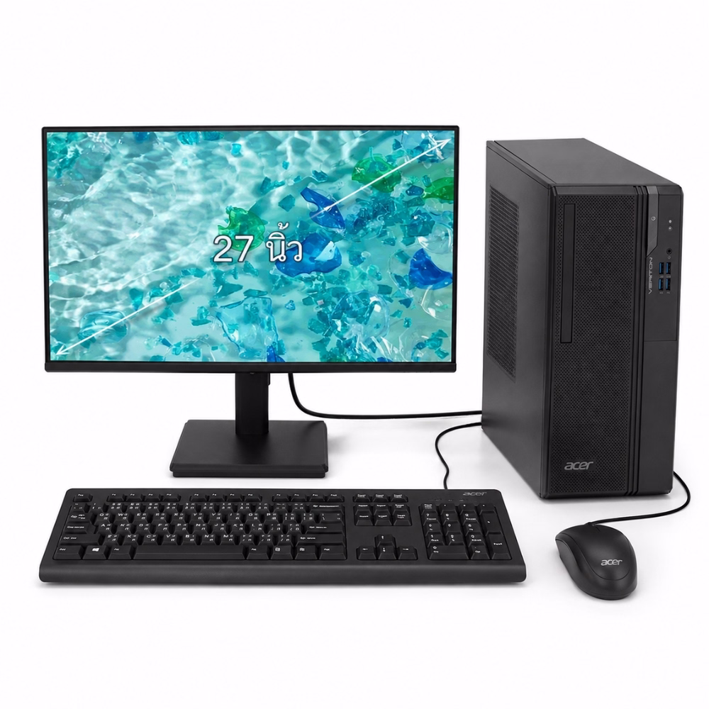 acer-veriton-s2722g-i7-14700-27in-1 Acer Veriton S2722G คอมพิวเตอร์ตั้งโต๊ะ Intel Core i7-14700 RAM 16GB SSD 512GB พร้อมจอ 27 นิ้ว
