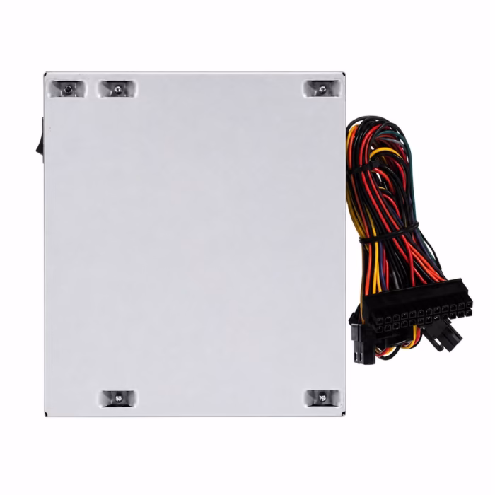 dtech-pw032-550w-power-supply-3 ตัวเครื่องพาวเวอร์ซัพพลาย DTECH 550W สีเงินเรียบหรู พร้อมชุดสายไฟต่อพ่วงรวมกลุ่ม