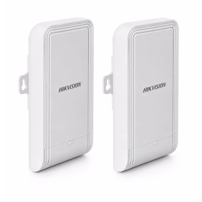 hikvision-wireless-bridge-ds-3wf1000-ei-2n-2 ตัวส่งและตัวรับสัญญาณไร้สาย HIKVISION Wireless Bridge 2.4GHz DS-3WF1000-EI-2N สีขาว วางคู่กัน