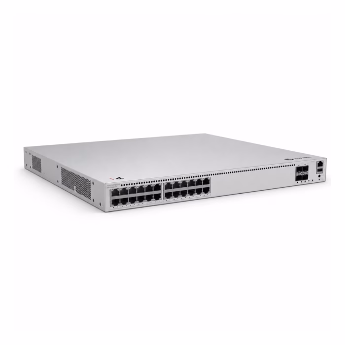 huawei-s310-24pn4x-24port-1 สวิตช์ L2+ Managed Huawei eKitEngine S310-24PN4X ขนาด 24 พอร์ต 2.5G PoE+ 400W และ 4 พอร์ต 10GE SFP+ มุมมองสามมิติ