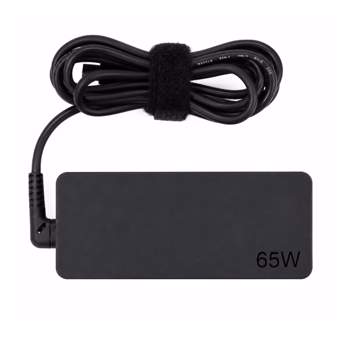 lenovo-adapter-usb-type-c-65w-3 อะแดปเตอร์ชาร์จโน้ตบุ๊ก Lenovo USB Type-C พิมพ์ลายตัวอักษร 65W ที่ตัวเครื่อง และสาย Type-C ม้วนเก็บเรียบร้อย