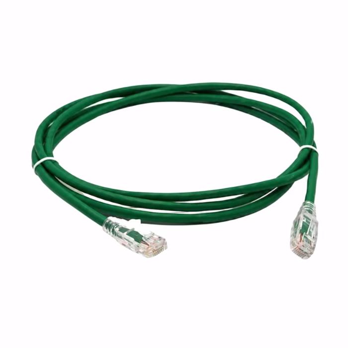 สายแลนสำเร็จรูป LINK CAT5e สีเขียว ความยาว 1 เมตร ม้วนขดกลมพร้อมหัวต่อ RJ45 ทั้งสองด้าน