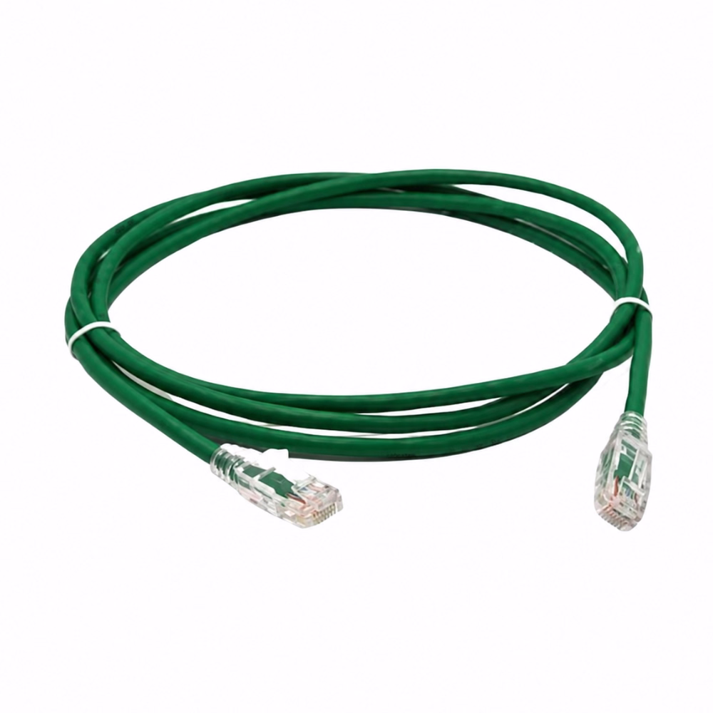 สายแลนสำเร็จรูป LINK CAT5e สีเขียว ความยาว 1 เมตร ม้วนขดกลมพร้อมหัวต่อ RJ45 ทั้งสองด้าน