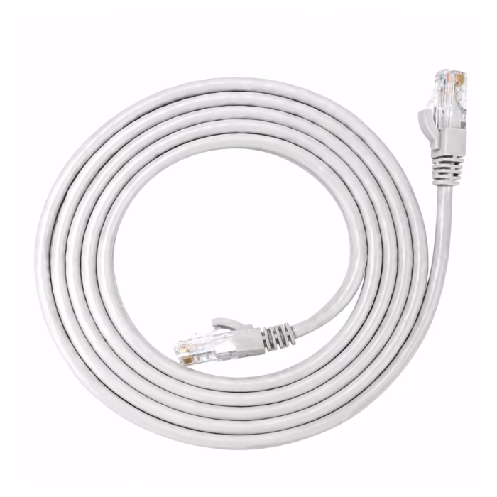 link-cat5e-5m-white-3 สายแลนสำเร็จรูป LINK CAT5e สีขาว ความยาว 5 เมตร ม้วนขดกลมพร้อมหัวต่อ RJ45 ทั้งสองด้าน