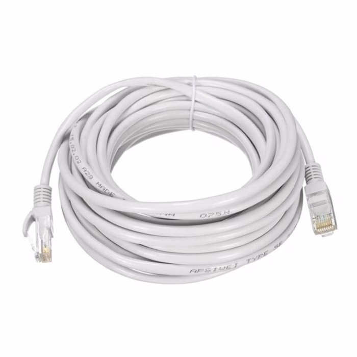 ซองบรรจุภัณฑ์สายแลนสำเร็จรูป LINK CAT5e ยาว 10 เมตร สีขาว รุ่น US-5020-1 พร้อมสติกเกอร์รับประกัน 30 ปี