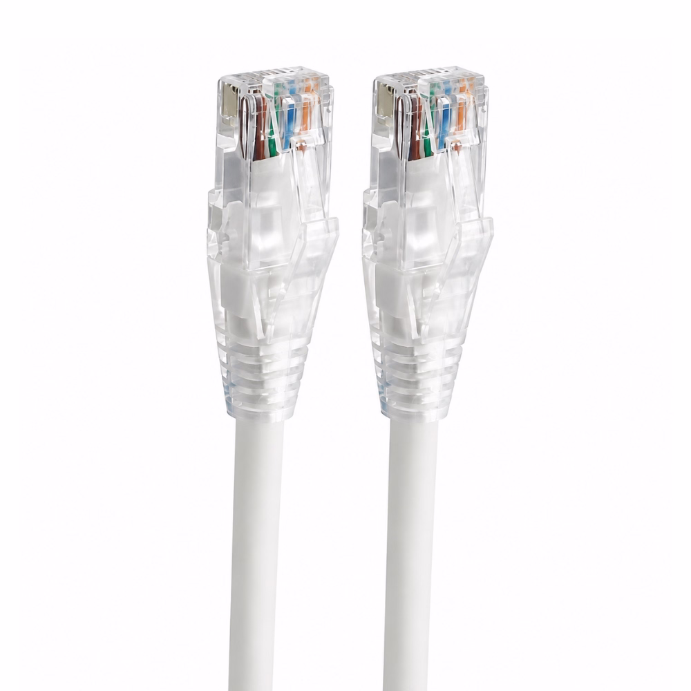 สายแลนสำเร็จรูป LINK CAT6 สีขาว ความยาว 5 เมตร ม้วนขดกลมพร้อมหัวต่อ RJ45 ทั้งสองด้าน