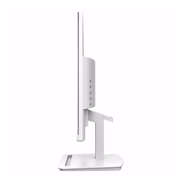 msi-pro-mp2412w-238-inch-monitor-3 ด้านข้างจอมอนิเตอร์ MSI PRO MP2412W แสดงความบางของตัวเครื่องและปุ่มควบคุมเมนบอร์ดด้านหลัง