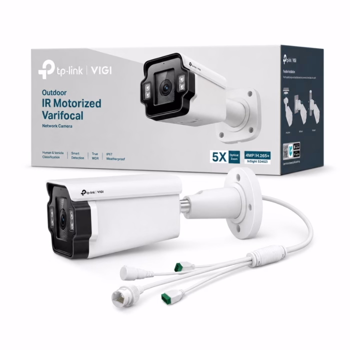 tp-link-insight-s345zi-vigi-4mp-motorized-1 กล้องวงจรปิดบูลเล็ตไอพี TP-Link VIGI InSight S345ZI 4MP พร้อมสายเชื่อมต่อและกล่องผลิตภัณฑ์