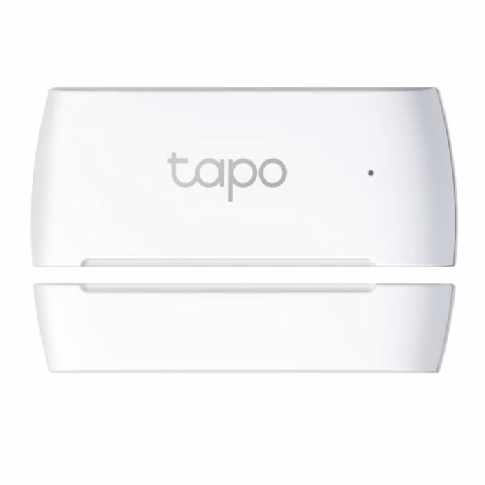 tp-link-tapo-t110-sensor-2 เซ็นเซอร์ประตูหน้าต่าง TP-Link Tapo T110 สีขาว แสดงชิ้นส่วนเซ็นเซอร์หลักและแถบแม่เหล็ก