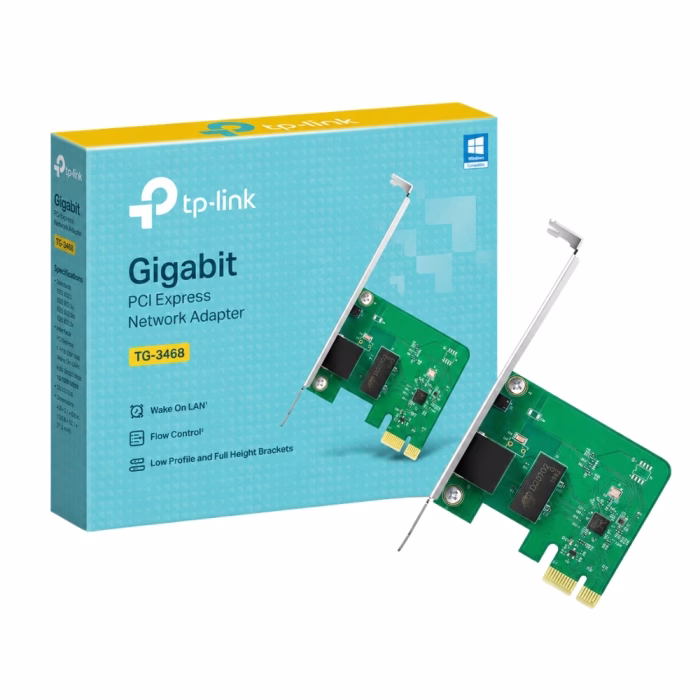 tp-link-tg-3468-gigabit-pcie-lan-card-1 การ์ดแลน TP-LINK TG-3468 Gigabit PCI Express Network Adapter พร้อมกล่องผลิตภัณฑ์และขายึดโลหะสองขนาด