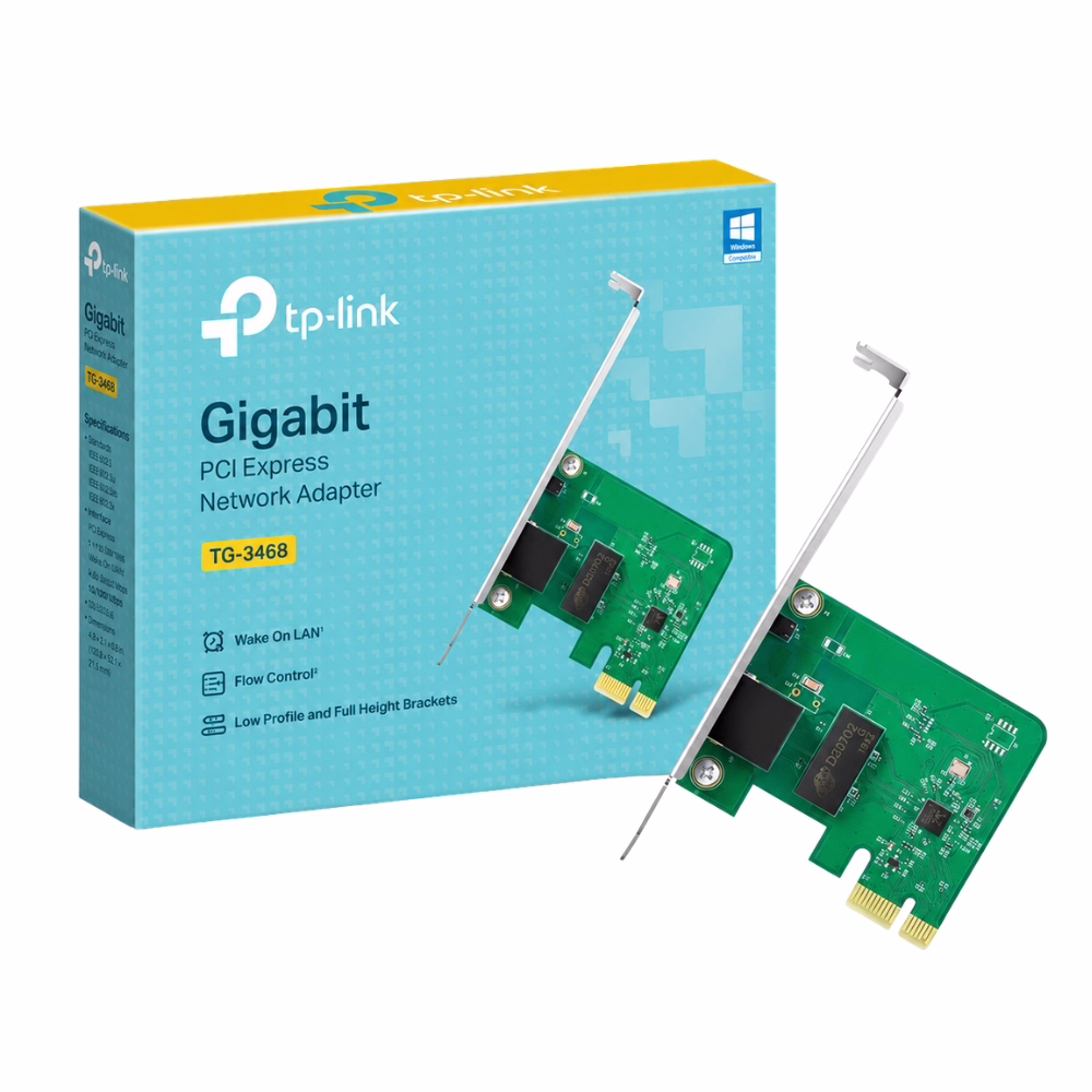 tp-link-tg-3468-gigabit-pcie-lan-card-1 การ์ดแลน TP-LINK TG-3468 Gigabit PCI Express Network Adapter พร้อมกล่องผลิตภัณฑ์และขายึดโลหะสองขนาด