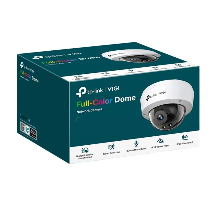 tp-link-vigi-c240-4mp-full-color-dome-camera-3 กล่องบรรจุภัณฑ์กล้องวงจรปิด TP-Link VIGI C240 Full-Color Dome Network Camera สีเขียวเข้ม