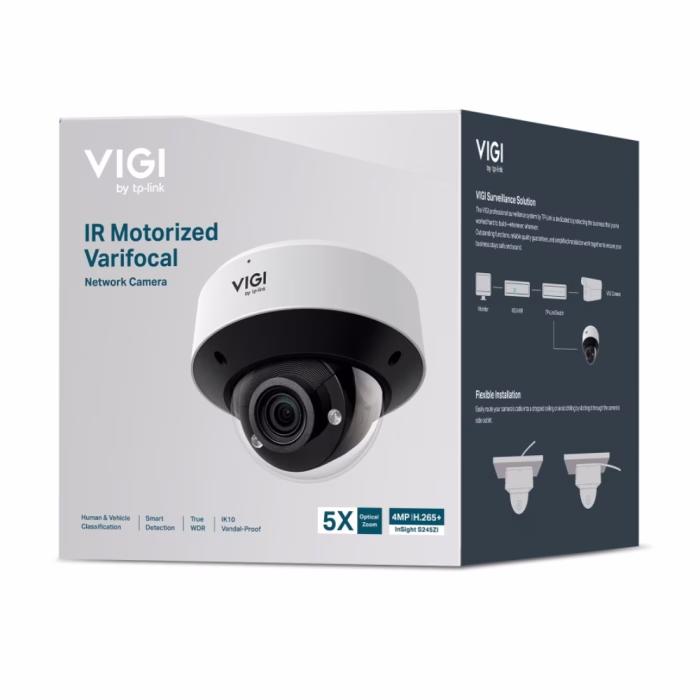 tp-link-vigi-insight-s245zi-4mp-motorized-dome-4 กล่องบรรจุภัณฑ์กล้องวงจรปิด TP-Link VIGI InSight S245ZI IR Motorized Varifocal Network Camera