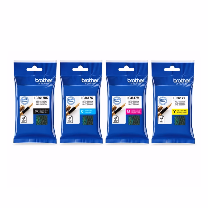 Brother Ink Cartridge ตลับหมึกอิงค์เจ็ท สีดำ รุ่น LC-3617BK