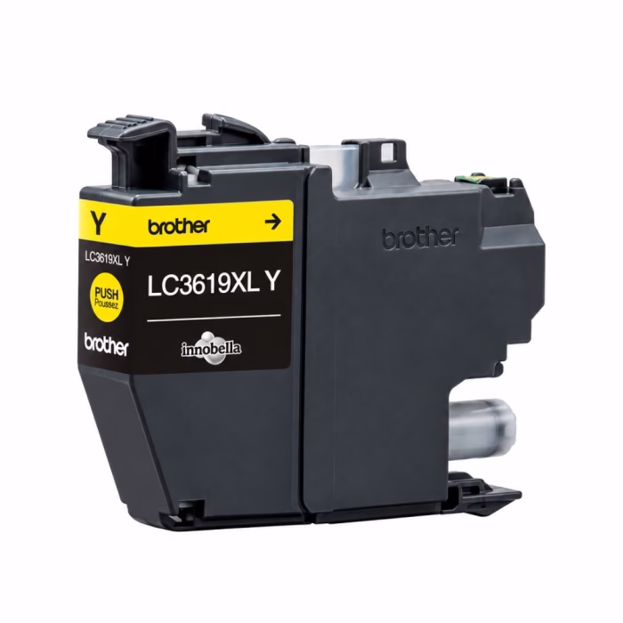 brother-lc-3619xly-ink-cartridge-2 ซองบรรจุภัณฑ์ตลับหมึกสีเหลือง Brother LC-3617Y ระบุรุ่นเครื่องพิมพ์ MFC-J2330DW MFC-J3530DW MFC-J3930DW พร้อมสติกเกอร์โฮโลแกรมแท้