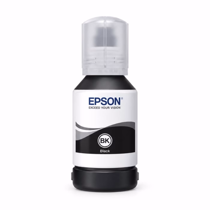 epson-t03y100-black-ink-bottle-2 ขวดน้ำหมึกเติมสีดำ Epson 001 T03Y100 ขนาด 127 ml ฝาจุกใสระบบป้องกันการหกและป้ายฉลากระบุรหัส BK Black