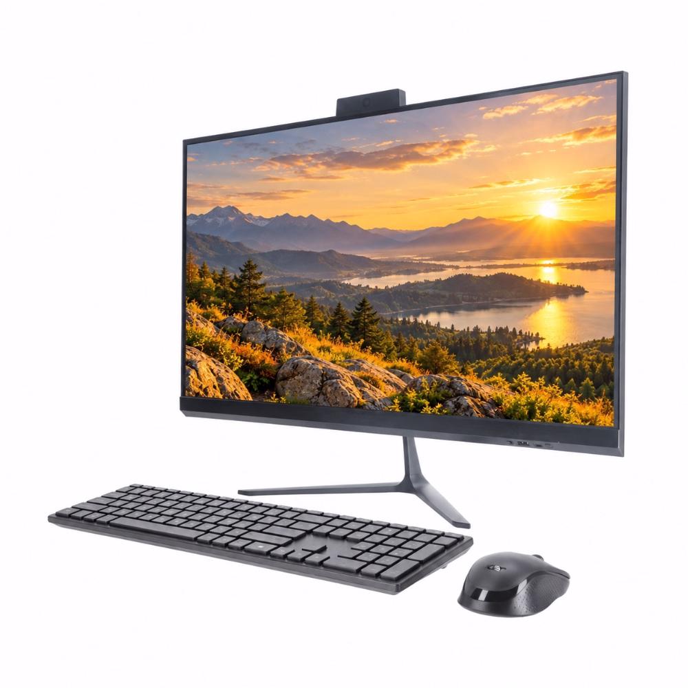 คอมพิวเตอร์ออลอินวัน Acer Aspire C24 รุ่น C24B-R3 พร้อมคีย์บอร์ดและเมาส์ หน้าจอ IPS Full HD ขอบบางพิเศษ