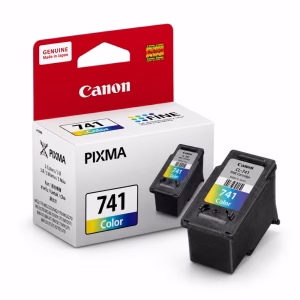 canon-cl-741-tri-color-ink-cartridge-1 ตลับหมึก 3 สี Canon CL-741 วางคู่กับกล่องบรรจุภัณฑ์ เทคโนโลยีหัวพิมพ์ FINE Cartridge สำหรับเครื่องพิมพ์ Canon PIXMA