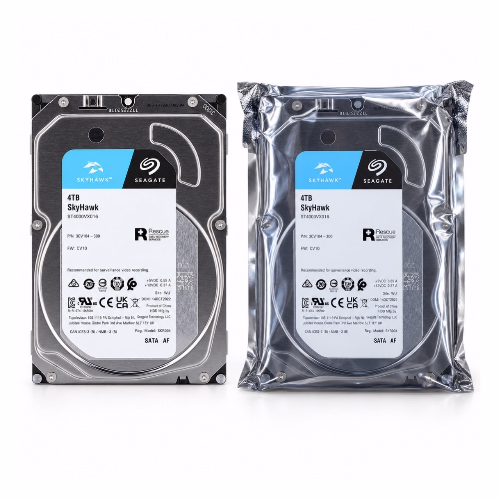 seagate-skyhawk-4tb-cctv-hdd-st4000vx016-1 ฮาร์ดดิสก์กล้องวงจรปิด Seagate SkyHawk 4TB รหัส ST4000VX016 วางคู่กับซองฟอยล์ป้องกันไฟฟ้าสถิต ESD สำหรับเครื่องบันทึก DVR NVR